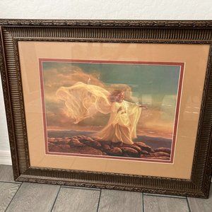 Greg Olsen "The Messenger" Limited Edition numbered print framed and matted
